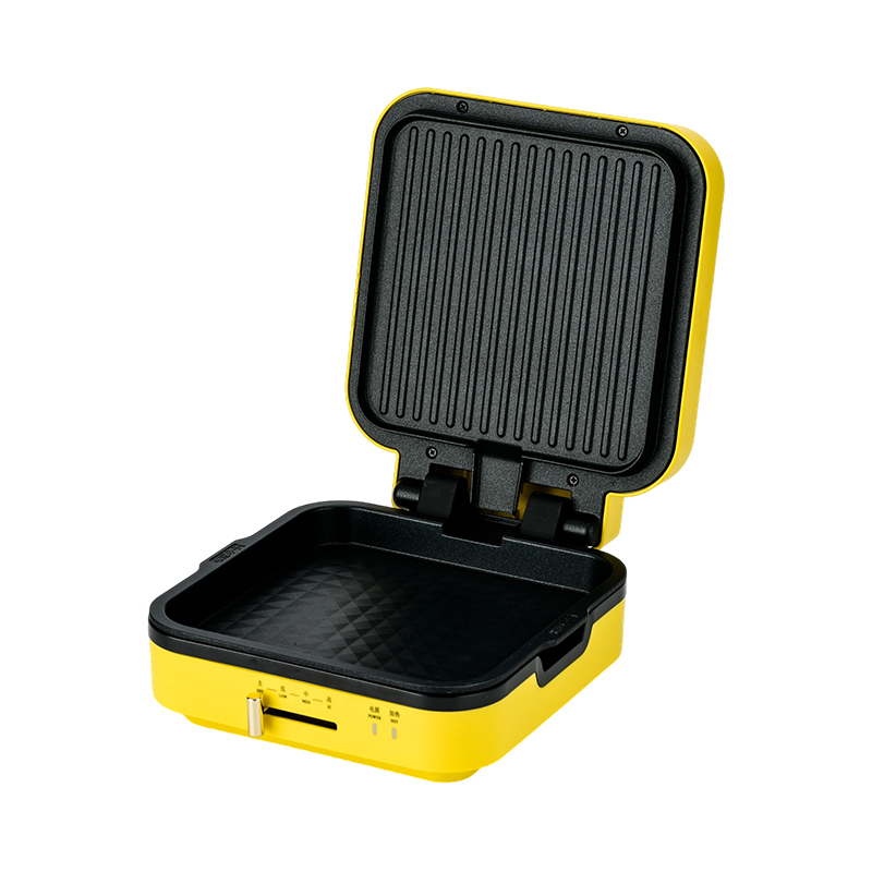 BJX-S018 Výrobník grilu 24x24 cm s regulací teploty a odnímatelnými deskami