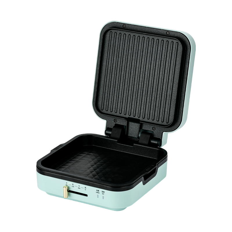BJX-S018 Výrobník grilu 24x24 cm s regulací teploty a odnímatelnými deskami