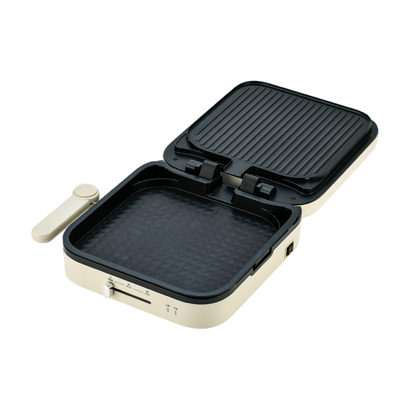 BJX-S023 28x28cm velký talíř s ovládáním teploty Panini a grilovač